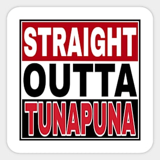 Straight Outta Tunapuna - Front Sticker